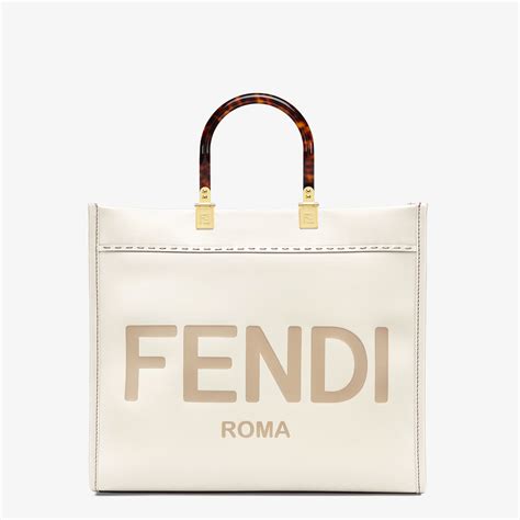 fendi runway bag white|Fendi sunshine handbags.